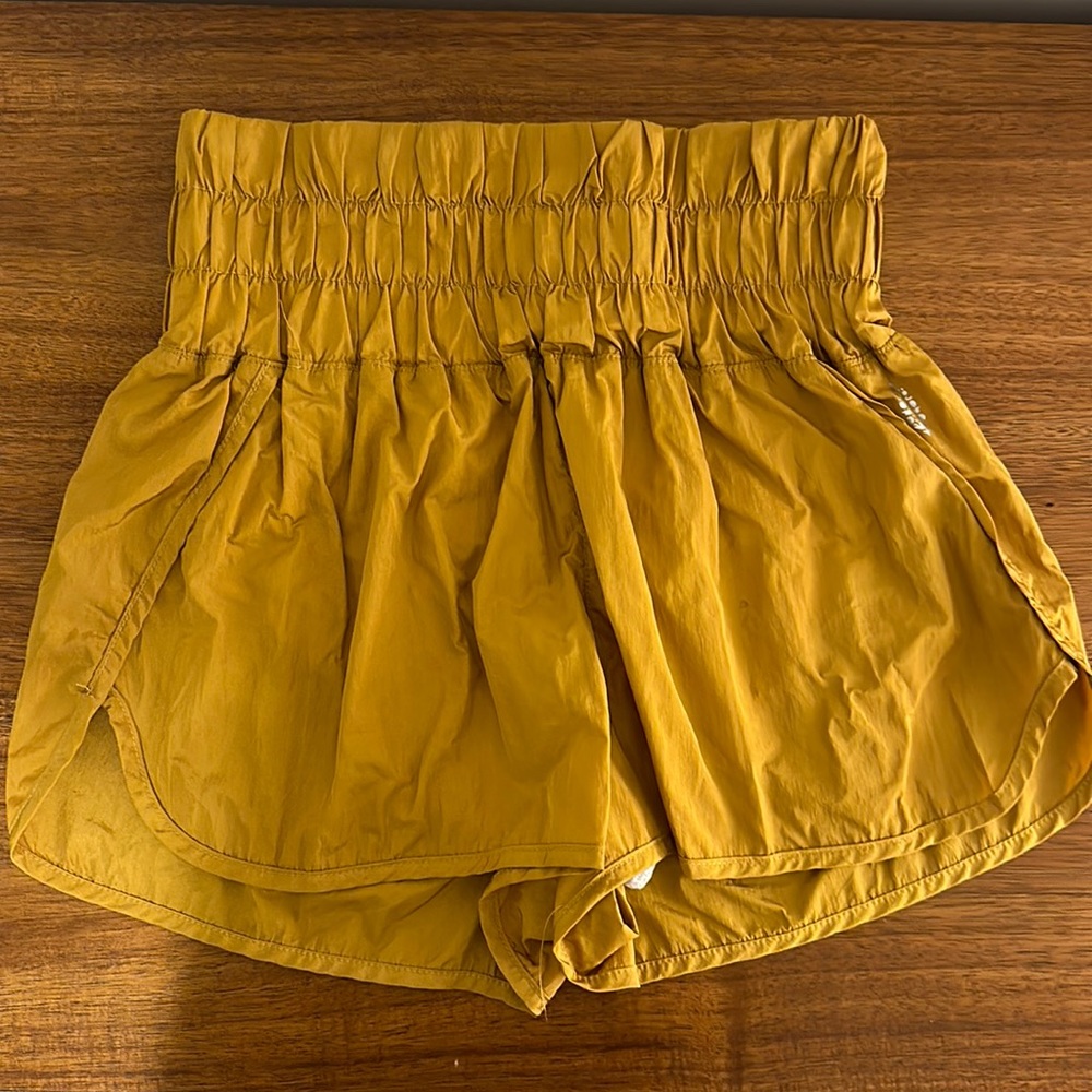 EUC Free People the way home shorts Honey Mallow size medium
